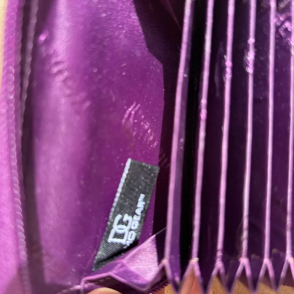 Y2K Purple DG Wallet